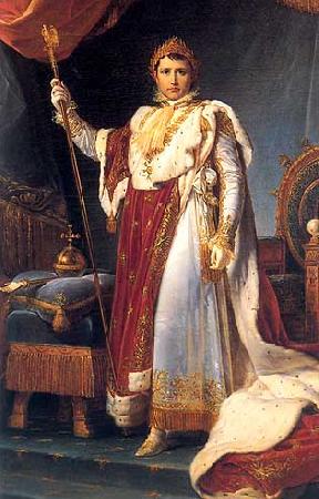 Francois Pascal Simon Gerard Napoleon Ier en costume du Sacre oil painting image